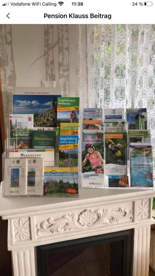 Pension Klaus Bad Salzschlirf Bagian luar foto